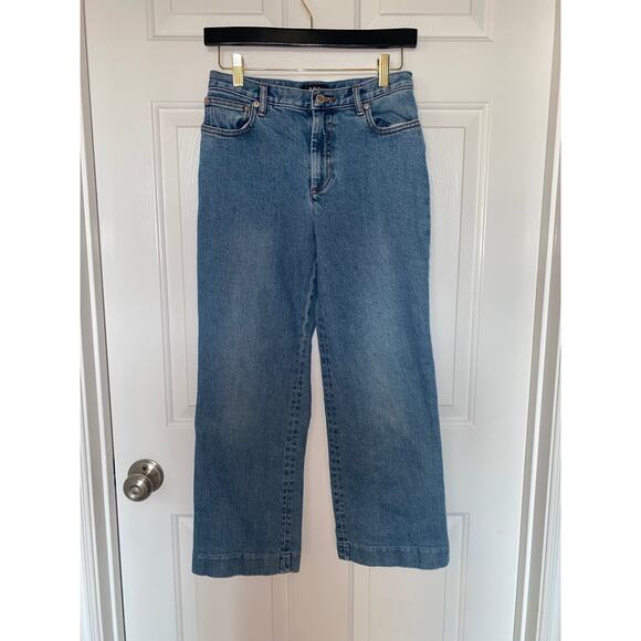A.P.C.  Sailor Jeans Blue Ankle Size 27 - Picture 1 of 4